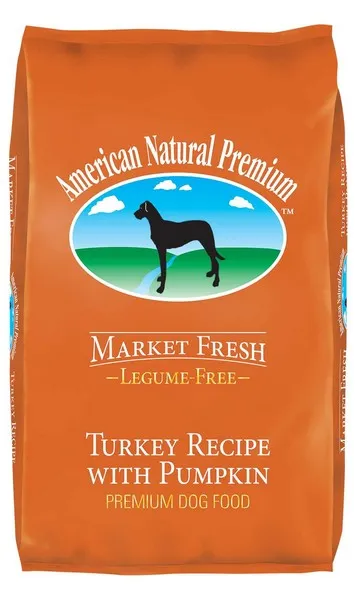 12 Lb American Natural Market Fresh Legume Free Turkey With Pumpkin - Health/First Aid